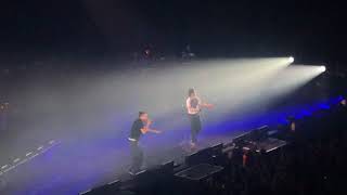 Orelsan ft Stromae  la pluie 23032018 live forest National Bruxelles [upl. by Sunderland]