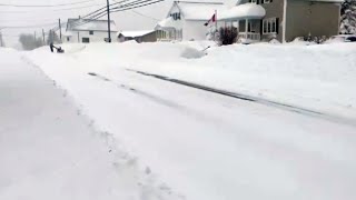 Atlantic Canada storm update  Cape Breton declares local state of emergency [upl. by Gnuhp]