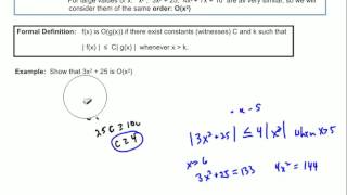 Algorithms Big O Notation Example 1 [upl. by Moorefield907]