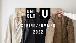 Uniqlo U Spring Summer 2022 Haul [upl. by Anstus]