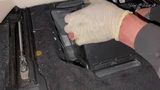 How To Battery Location And Replacement Jeep2015 Jeep Grand Cherokee Battery Replacement battery [upl. by Nevs]