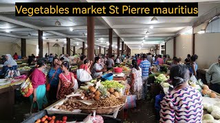 BBassin to Saint Pierre  Vegetables Market Mauritius  Namaste mauritius vlog [upl. by Whitelaw]