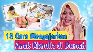 Cara Mengajarkan Anak Menulis Permulaan [upl. by Mutz553]