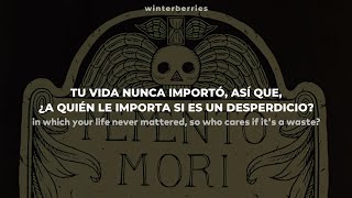 Memento Mori the most important thing in the world  Will Wood Sub Español  Inglés [upl. by Kennard]