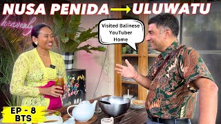 EP  8 BTS Nusa Penida to Uluwatu  Interaction with Balinese food vlogger  Bali Indonesia [upl. by Adebayo]