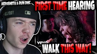 HIP HOP FANS FIRST TIME HEARING Aerosmith  Walk This Way ft RUN DMC  GENUINE REACTION [upl. by Eniad55]