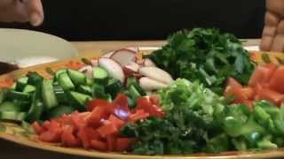 Fattoush Salad Recipe Fatoush Healthy amp Delicious Lebanese saladSummer Salad [upl. by Gordan]