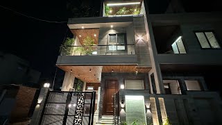 Ultra Luxurious 4BHK House With beautiful exterior amp Modern interior design [upl. by Hungarian106]