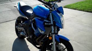 2009 Kawasaki Er6n Review [upl. by Brinn]