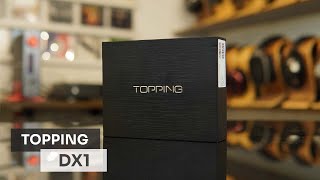 TOPPING DX1 DAC amp Amp Unboxing [upl. by Oirottiv]