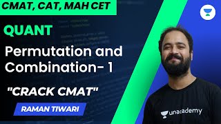 Permutation and Combination  Part1  Quants  Crack CMAT CAT MAH CET  Raman Tiwari [upl. by Nanette]