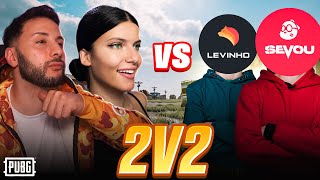 Capi amp Zetti VS Levinho amp Sevou  PUBG Mobile 🔥 [upl. by Mcgraw]