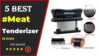 ✅Top 5 Best Meat Tenderizer Tool 2023  Tested amp Reviewed [upl. by Ahsemot]