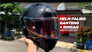 REVIEW KYT NZ RACE CARBON  HELM PALING ENTENG [upl. by Axia]