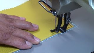 FrenchSeams on Square Corners  Auto Upholstery Basics [upl. by Daveen]