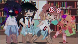 Afton kid go to schoolDAY1oddeye1980my au💗 [upl. by Yeltsew401]