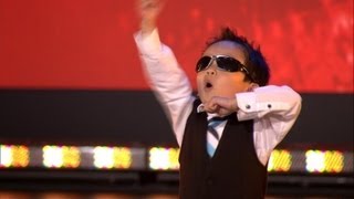 Vierjarige Tristan danst Gangnam style in Belgiums Got Talent [upl. by Novyert]