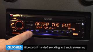 Kenwood Excelon KDCX701 Display and Controls Demo  Crutchfield Video [upl. by Akirre]