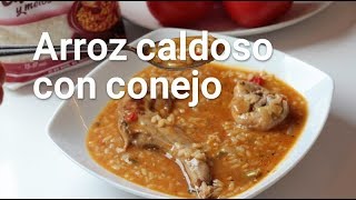 Arroz caldoso con conejo [upl. by Enoved]