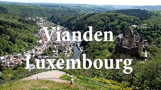 Vianden Luxembourg Prachtige natuur het cultureel erfgoed Camper Jo [upl. by Gulick]