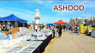 Ashdod Market Virtual Walk Israel [upl. by Dihgirb]