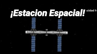 ¡Como crear una estacion espacialSpaceFlight Simulator [upl. by Jurkoic]