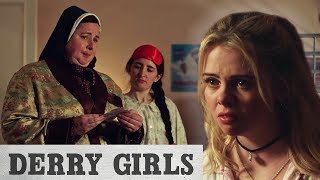 Derry Girls  Season 2  Sister Michael Delivers A Message [upl. by Onaicilef]