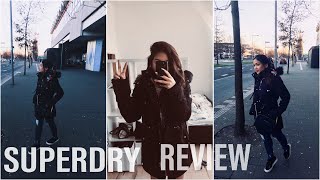 Superdry winter jacket review [upl. by Bokaj]