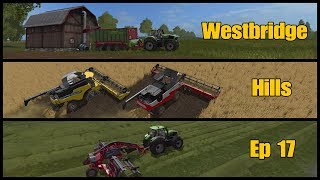 Lets Play Farming Simulator 17 PS4 Westbridge Hills Ep 17 [upl. by Yaja]