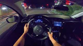 2021 OPEL CORSA 12 DI TURBO 100 PS NIGHT POV AUTOBAHN DRIVE KAISERSLAUTERN 60 FPS [upl. by Atirat703]