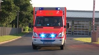 StadtLandPresslufthorn ReserveRTW Feuerwehr Lengerich [upl. by Imij]