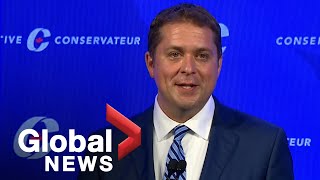 Andrew Scheer gives final speech as Conservative Party leader  FULL [upl. by Conah468]