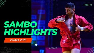 Highlights of the European Sambo Championships 2023 Day 2 [upl. by Maisey177]