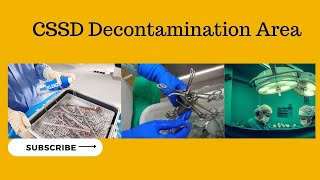 Exploring the CSSD Decontamination Area Ensuring Sterility and Safetyquotupload Hindi [upl. by Ardnatal]