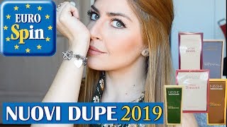 NUOVI profumi DUPE EUROSPIN 2019 recensione delle fragranze uomo donna in Fior di Magnolia e Nisshe [upl. by Toney]