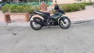 Yamaha Sniper 150  Matte Green Walkaround [upl. by Stickney]