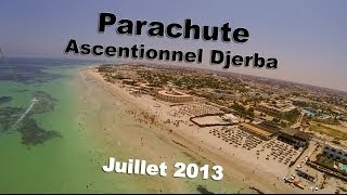 Parachute ascensionnel Djerba  Hotel Telemaque GoPro 3 Black Edition [upl. by Annitsirhc]