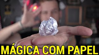 3 TRUQUES COM PAPEL PARA FAZER EM CASA OU NA ESCOLA  MÁGICAS COM PAPEL [upl. by Haye]