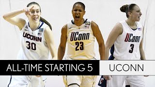 UConn womens basketball alltime starting 5 [upl. by Cowden]