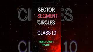 Areas Related To Circles Class 10  Ncert Solutions and Formulas shorts circle area [upl. by Gruver]