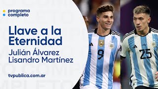 Julián Álvarez y Lisandro Martínez en Llave a la Eternidad [upl. by Lynnett226]