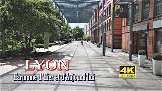 Lyon 4K France entre tradition et modernité  Un voyage au cœur de la ville de Two Rivers [upl. by Klein643]