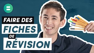 Comment faire des FICHES DE RÉVISION efficaces  La Méthode 🕺 [upl. by Ecyt]