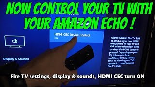 How to control your TV with your Amazon Echo Alexa [upl. by Allina]