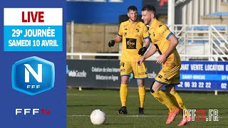 J29  4 matches en direct sur FFFtv dès 17h45 I National FFF 20202021 [upl. by Amalita]