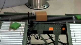 Hytrol ProSort SRT Small Roller Transfer Conveyor [upl. by Dis]