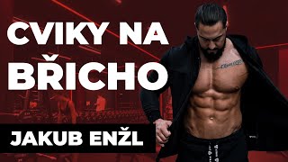 Nejlepší cviky na břicho 💪  Jakub Enžl  GymBeam [upl. by Pomcroy]