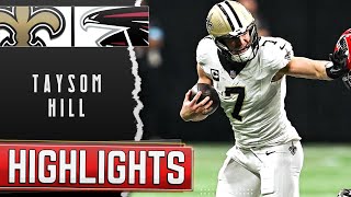 Taysom Hill Every Play vs Falcons  Week 4 Highlights [upl. by Namar]