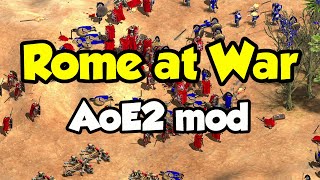 Rome at War mod AoE2 [upl. by Thatcher]