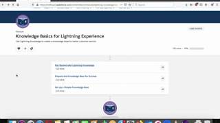 Knowledge Basics for Lightning Experience in Salesforce [upl. by Fronnia]